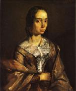 Jean Francois Millet Mme. Eugene-Felix Lecourtois oil